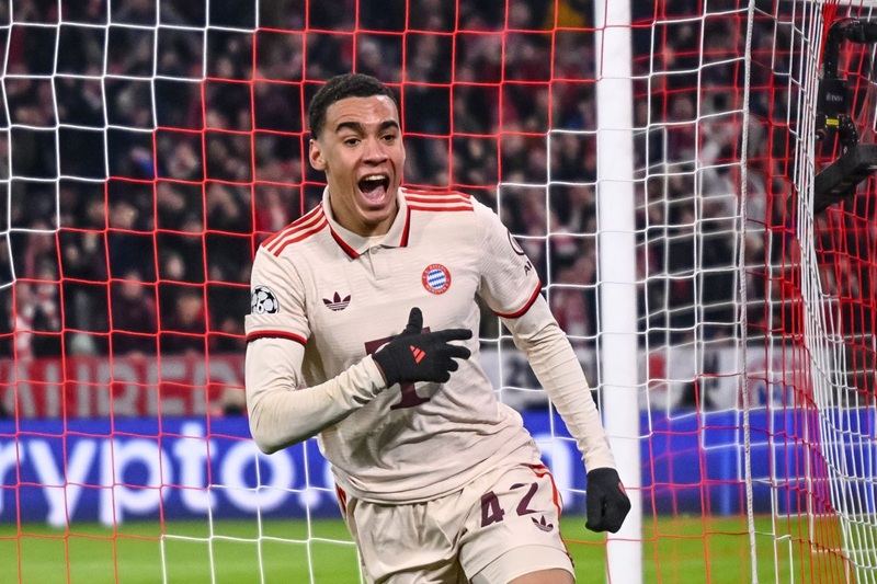 Khoảnh khắc thi đấu của Musiala