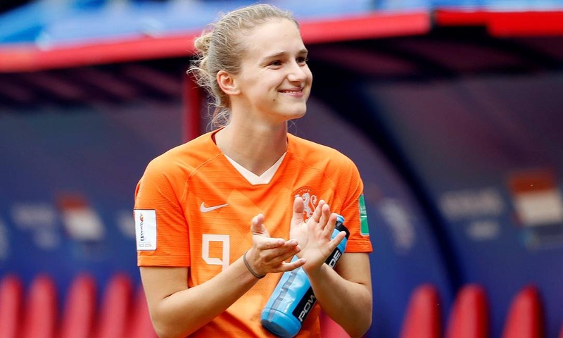 Vivianne Miedema trong màu áo đội tuyển Hà Lan