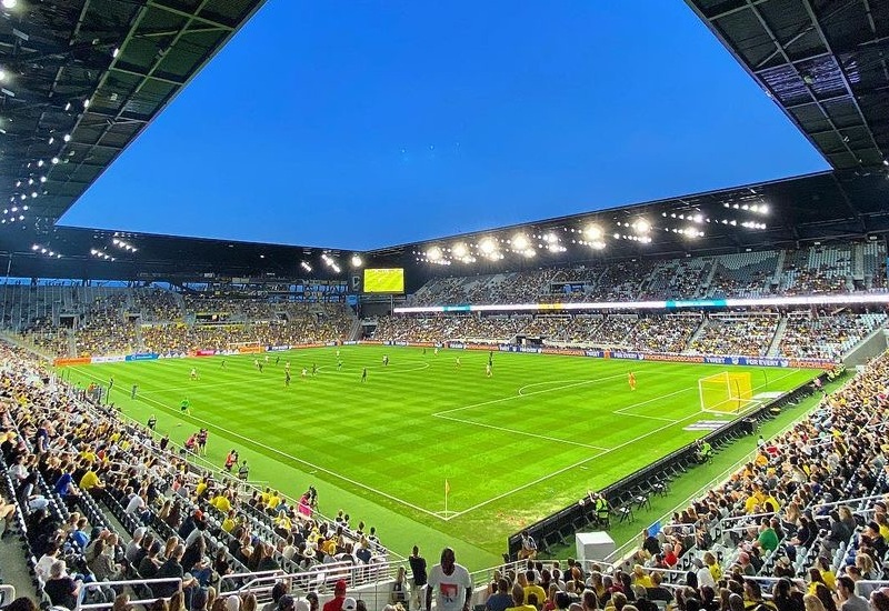 Sân nhà Lower.com Field của đội bóng đại diện thành phố Columbus