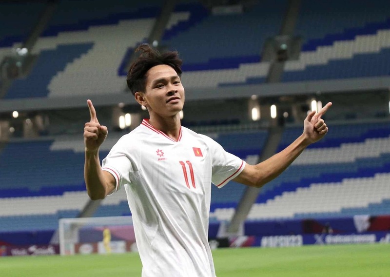 Bùi Vĩ Hào là một trong những tiền đạo trẻ có triển vọng lớn 