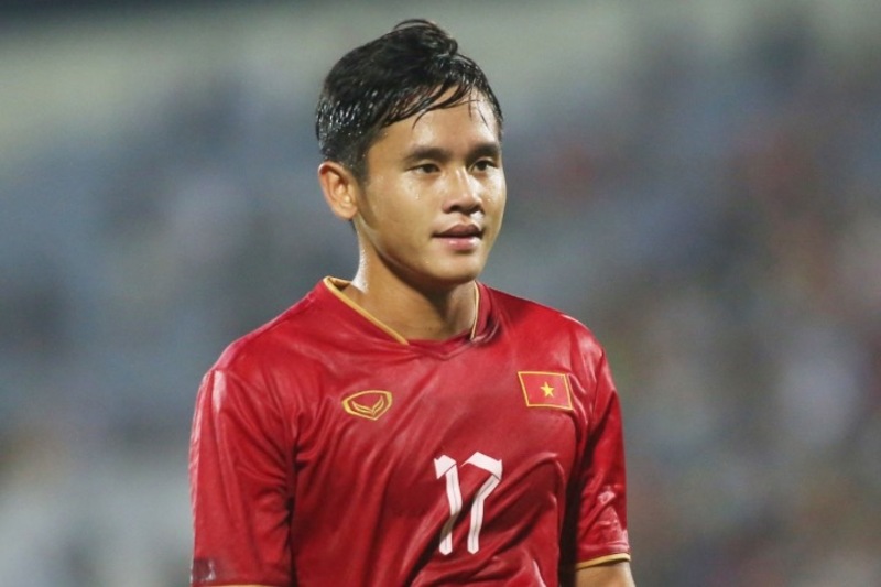 Võ Minh Trọng được kì vọng sẽ là tương lai của hàng phòng ngự đội tuyển Việt Nam 