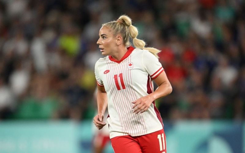 Cô là nhân tố chủ chốt của đội tuyển Canada