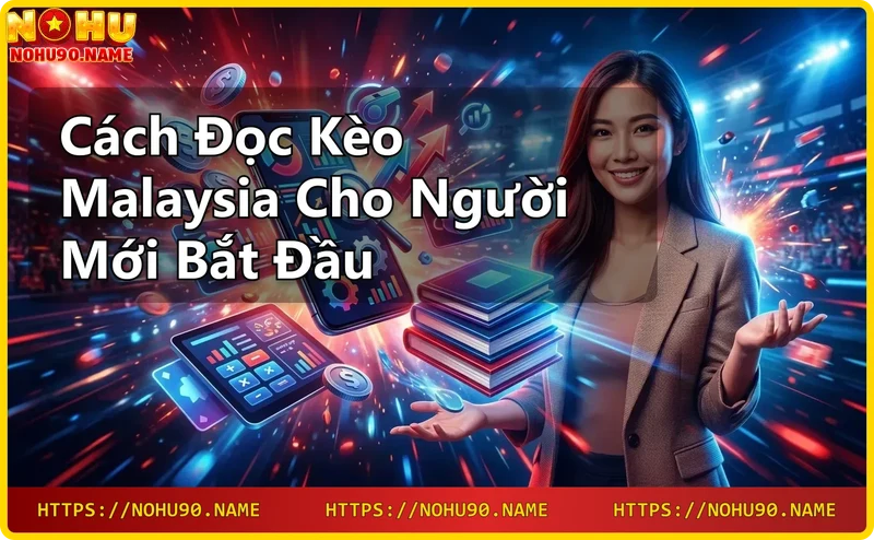 Hình ảnh minh họa cách đọc kèo dương và kèo âm Malaysia trên bảng tỷ lệ