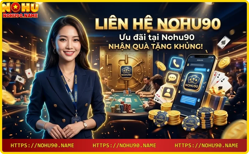 Ưu đãi hấp dẫn tại Nohu90 - Thưởng chào mừng, hoàn trả hàng tuần