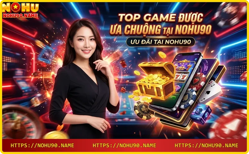 Ưu đãi Nohu90 - Thưởng chào mừng, hoàn trả, vòng quay may mắn